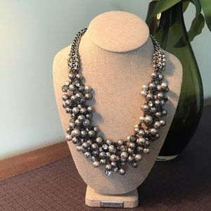 Stella & Dot Isadora Pearl Bib Necklace